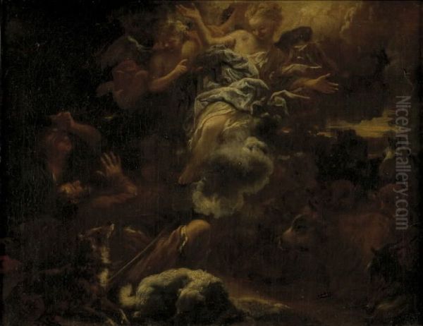 The Annunciation to the Shepherds - view 1