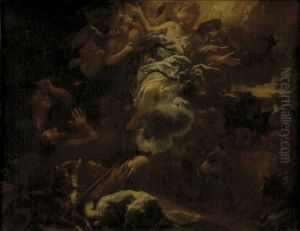 The Annunciation to the Shepherds by Livio Mehus