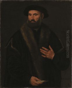 Portrait of a Man by Lorenzo Lotto