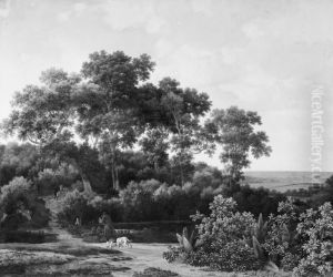 The Game Reserve near Arnheim by Johan le Ducq