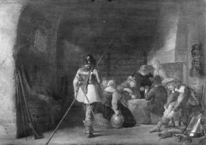 A Guardroom by Anthonie Palamedesz.