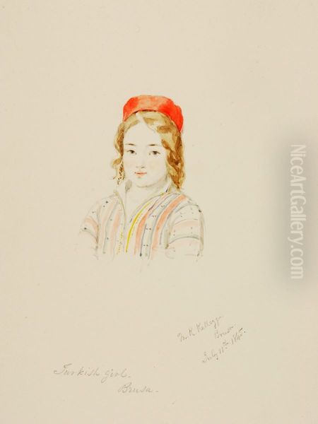 Turkish Girl, Brusa - view 1