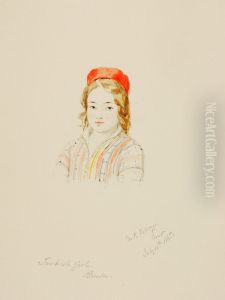 Turkish Girl, Brusa by Miner Kilbourne Kellogg