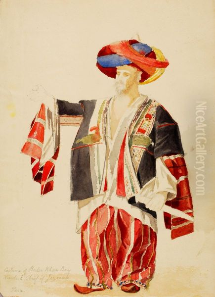 Costume of Beder Khan Bey - view 1