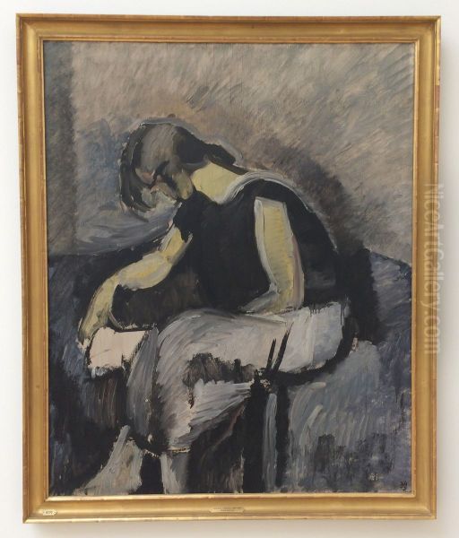 A Lady Reading - view 1