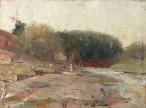 On the River Yarra, near Heidelberg, Victoria