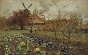 Parti fra Amerikavej i Kobenhavn by Frits Thaulow