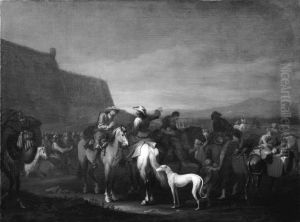 Breaking Camp by Rugendas, Georg Philipp I
