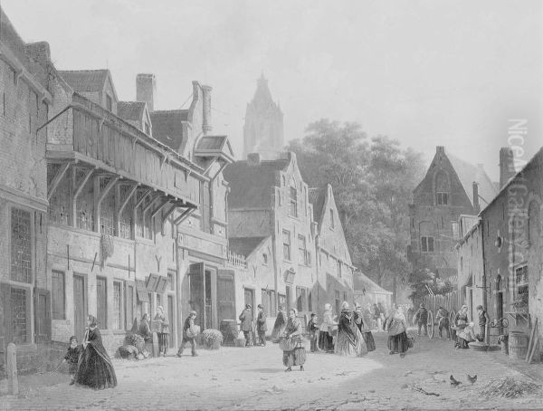 Street in Amersfoort, Holland - view 1