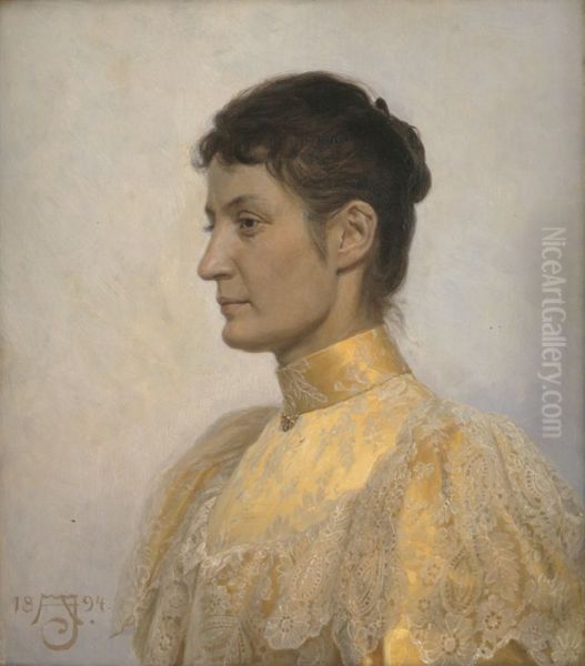 Portrait of Marie Oppermann - view 1
