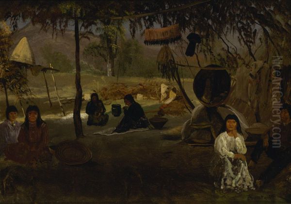 California Indian Camp - view 1