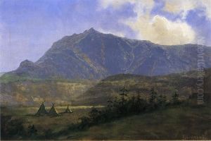 Indian Camp in the Mountains