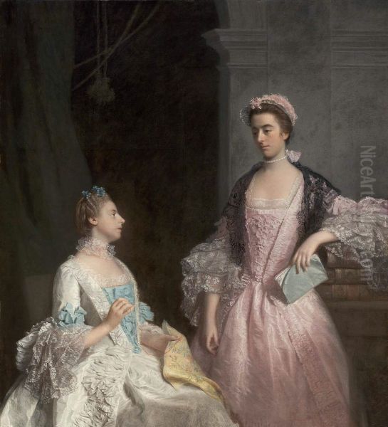 The Honorable Laura Keppel and Charlotte, Lady Huntingtower - view 1