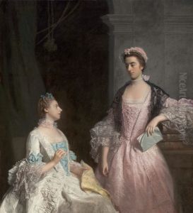 The Honorable Laura Keppel and Charlotte, Lady Huntingtower The Honorable Laura Keppel and Charlotte, Lady Huntingtower