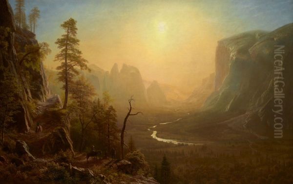 Yosemite Valley, Glacier Point Trail - view 1