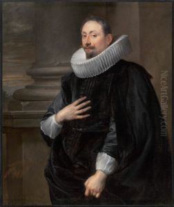 Portrait of Peeter Symons by Sir Anthony Van Dyck