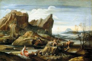 Landscape with Bathers