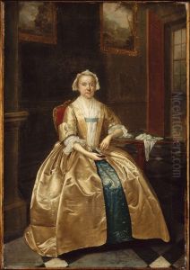 Portrait of a Woman Seated beside a Table