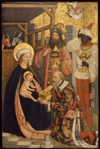 Adoration of the Magi by Bartholomaus Zeitblom