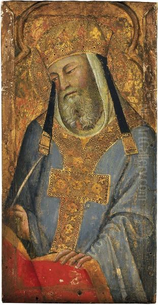 A Papal Saint (Saint Gregory the Great?) - view 1