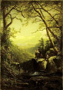 Kaaterskill Clove, January 1865 by James David Smillie
