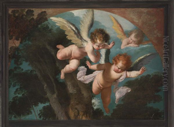 Three angels - view 1