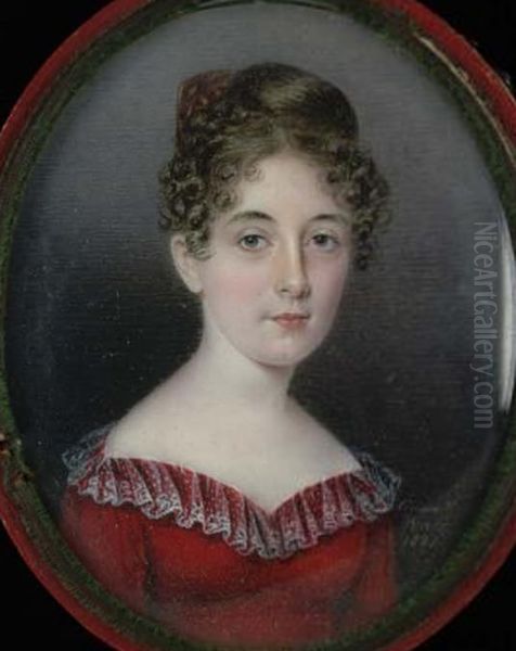 Woman in a Red Dress - view 1