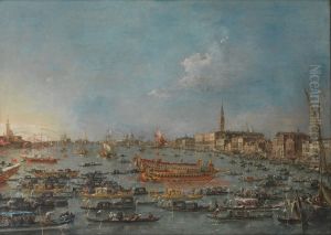 The Bucintoro Festival of Venice by Francesco Guardi