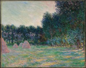 Meadow with Haystacks near Giverny by Claude Oscar Monet