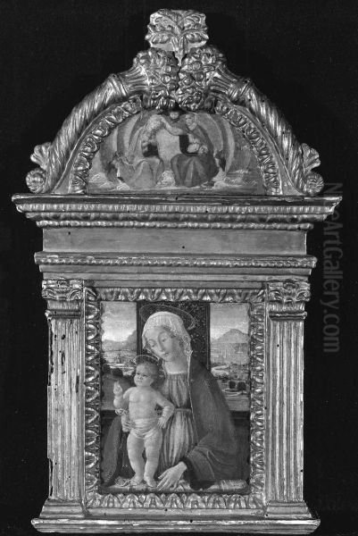 Virgin and Child; Coronation of the Virgin - view 1