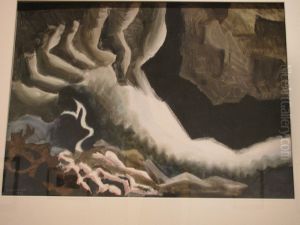 Lightning and Thunder at Night by Charles E. Burchfield