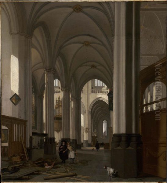 Interior of the Nieuwe Kerk, Amsterdam - view 1