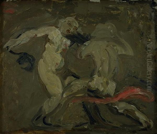 Two Witches Fighting - view 1