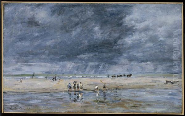 Figures on the Beach - view 1