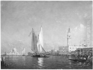 Bacino di San Marco, Venice by Felix Ziem