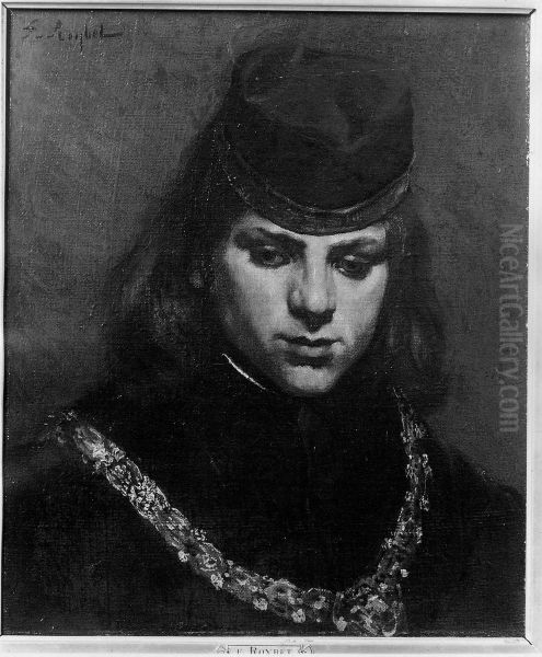 Young Man in Medieval Costume - view 1