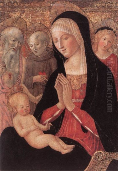 Madonna and Child with Saints and Angels - view 1