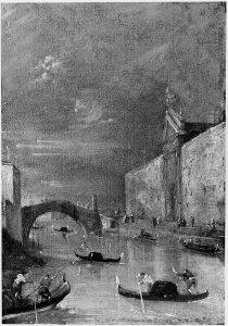 Rio dei Mendicanti, Venice by Francesco Guardi
