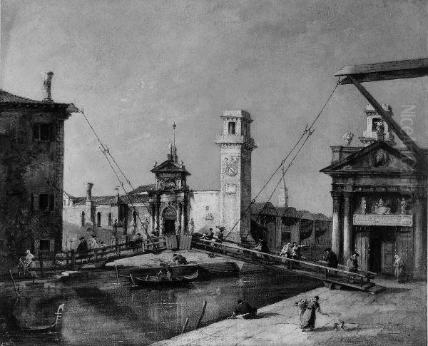 Entrance to the Arsenal, Venice - view 1