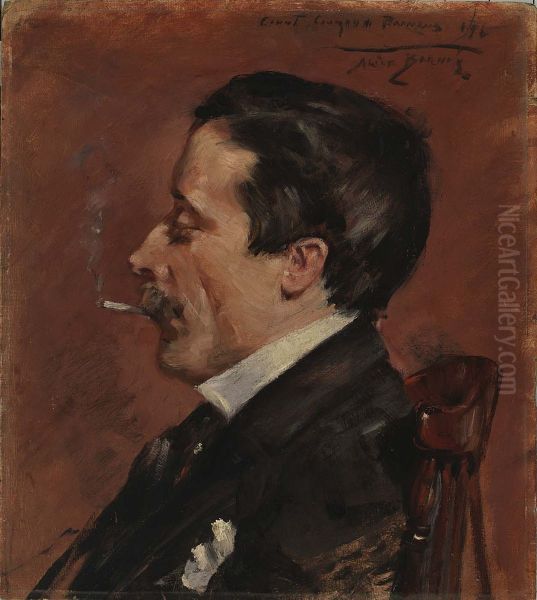 Man with Cigarette - view 1