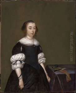 Portrait of a Woman by Gerard Ter Borch