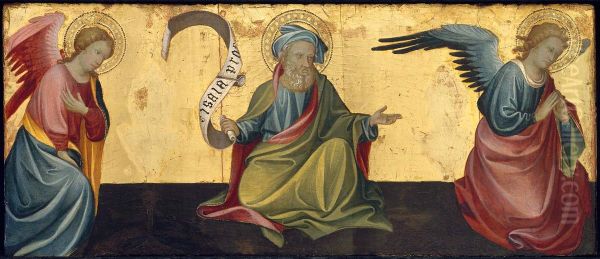 Isaiah with Two Angels - view 1