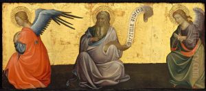Jeremiah with Two Angels by Gherardo Starnina