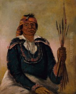 Ni-co-man, The Answer, Second Chief by George Catlin