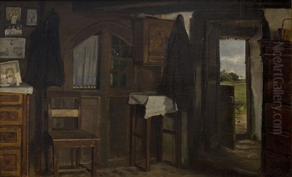 Interior fra et bondehus - view 1