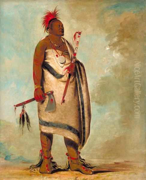 Tchong-tas-sab-bee, Black Dog, Second Chief - view 1