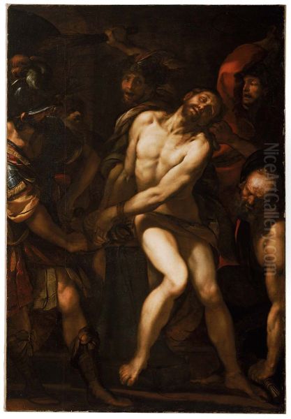 The Scourging of Christ - view 1