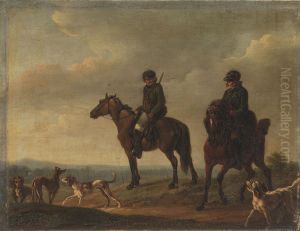 To jaegere til hest To jaegere til hest