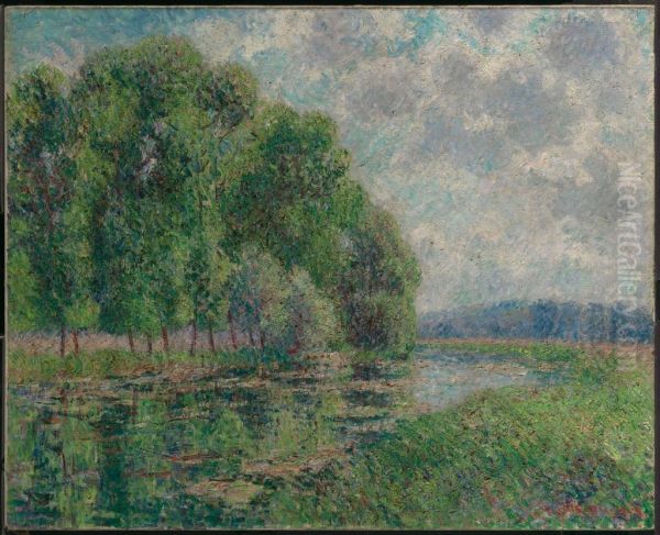 On the Banks of the Eure - view 1