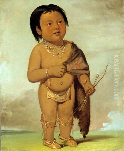 Tcha-aes-ka-ding, Grandson of Buffalo Bull's Back Fat - view 1